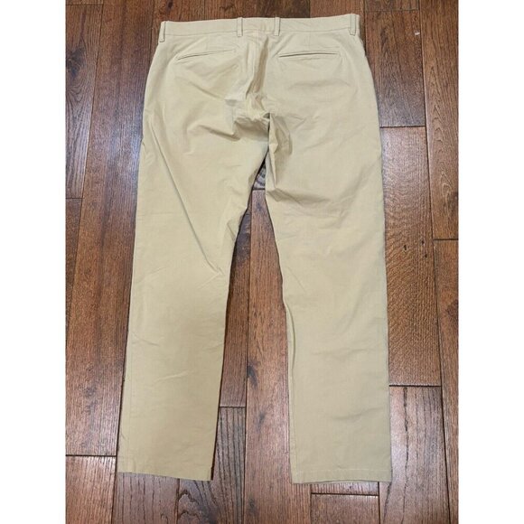 JCrew Slim-fit tech Pants Men's 36x31 Khaki Color - Picture 12 of 12